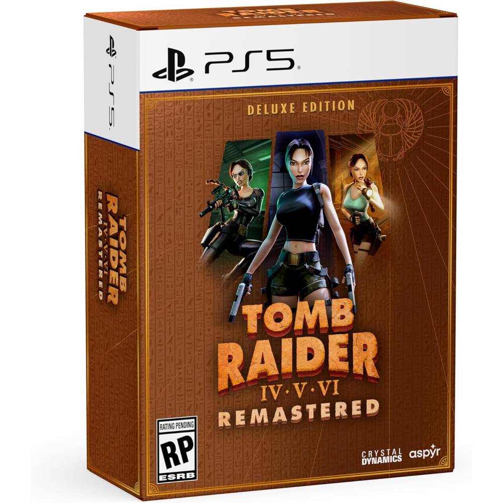 Tomb Raider IV-VI Remastered Starring Lara Croft: Deluxe Edition - PlayStation 5 (Usa)