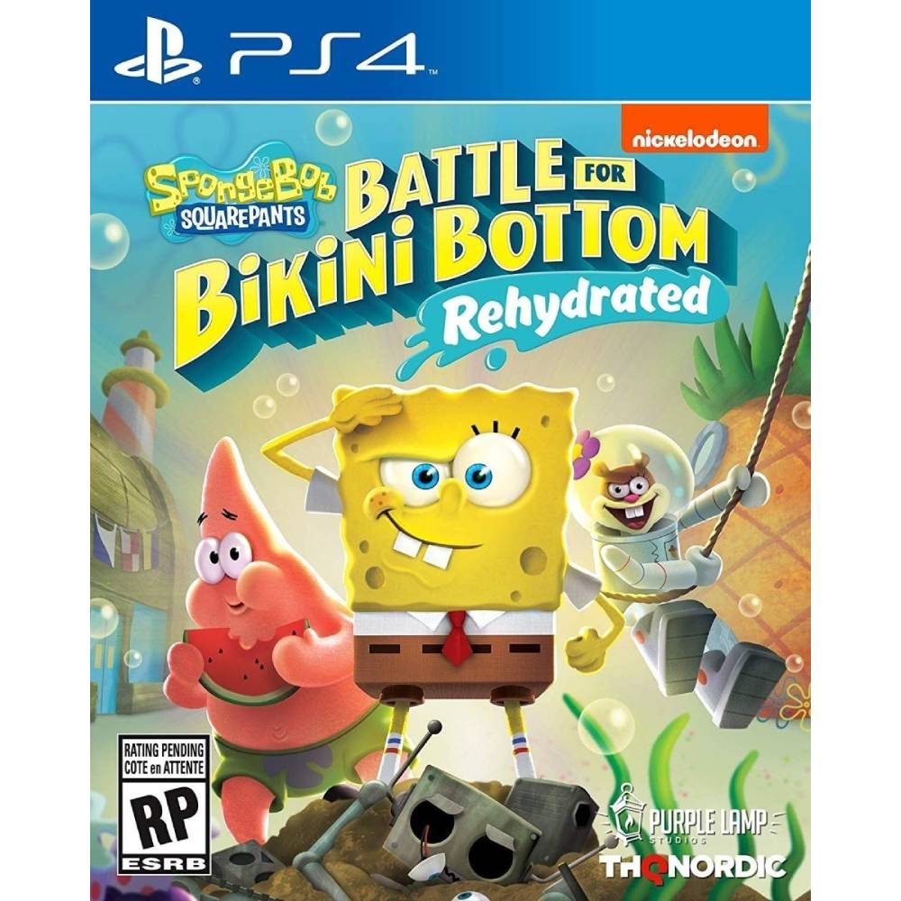 Bob Esponja: Battle For Bikini Bottom Rehydrated -ps4-sniper