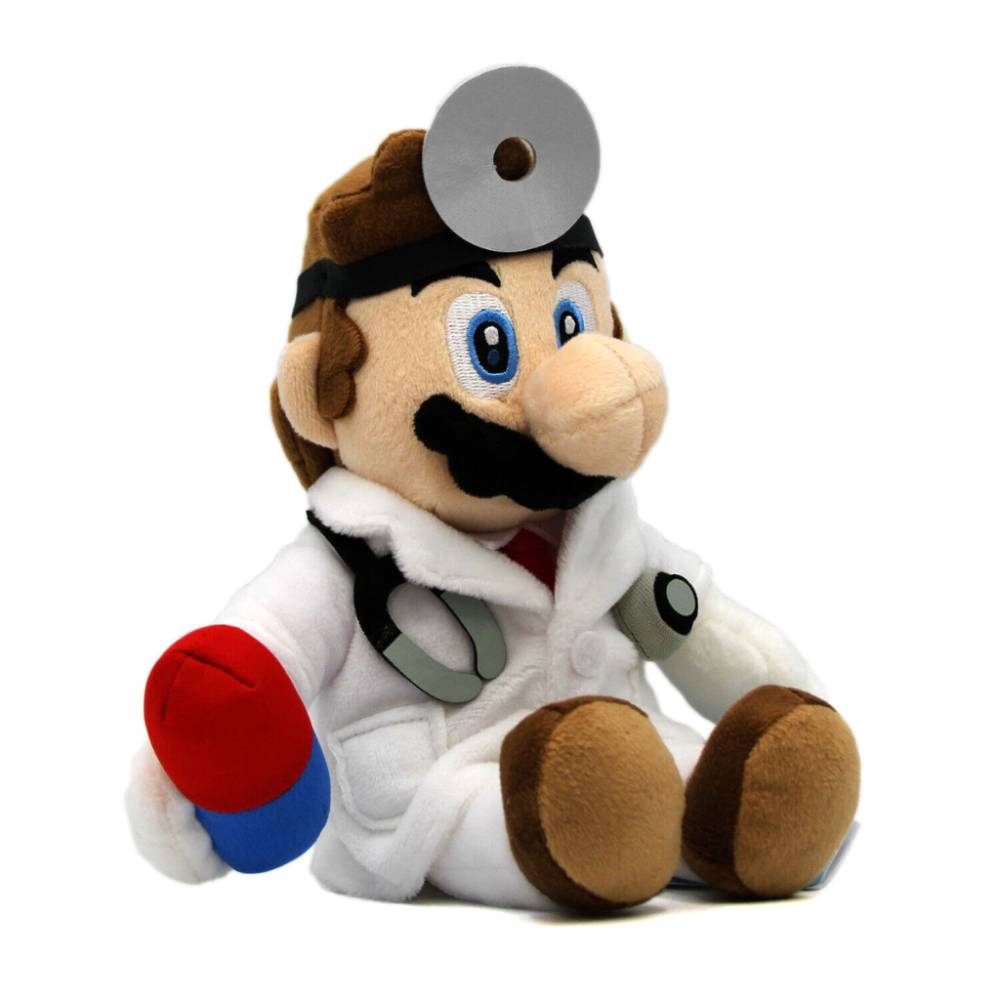 Peluche Dr. Mario World 10" Plush - Little Buddy
