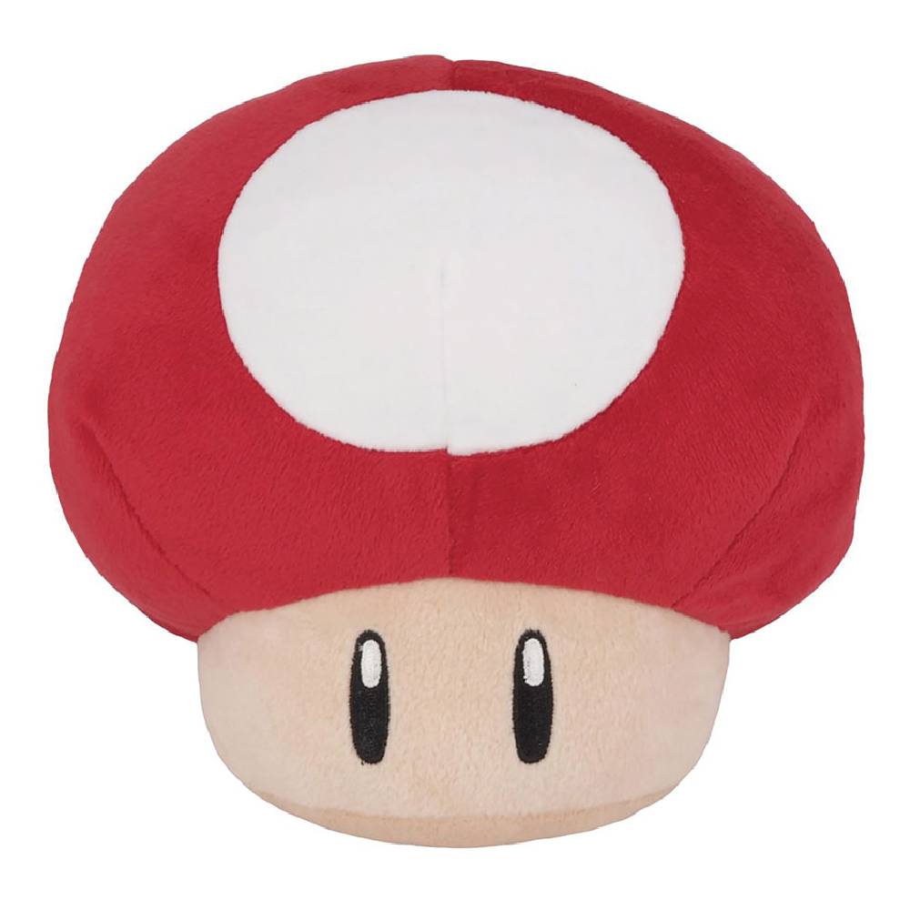 Peluche Super Mushroom 6" Plush - Little Buddy