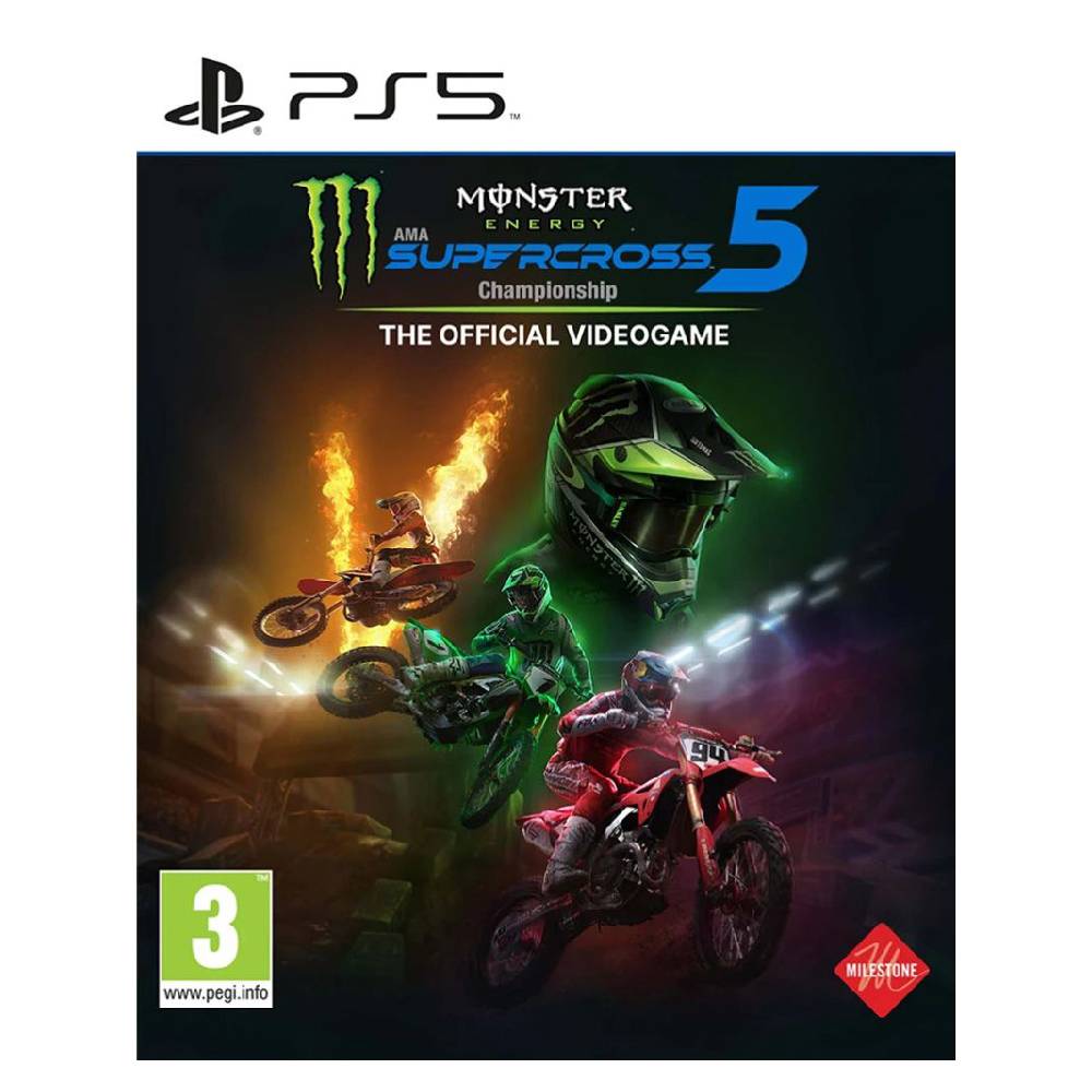 Monster Energy Supercross 5 - Ps5 Físico - Sniper