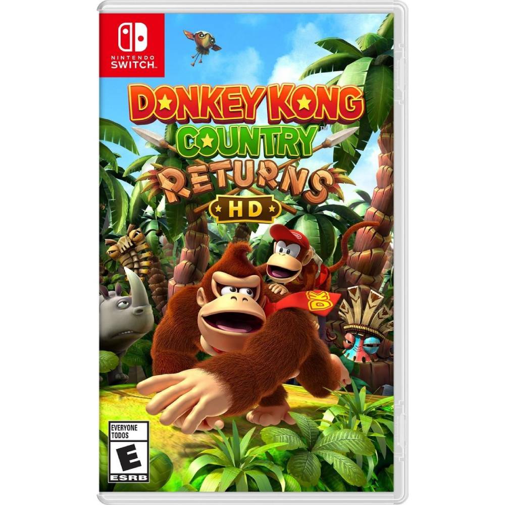 Donkey Kong Country Returns Hd Nintendo Switch Físico Sniper
