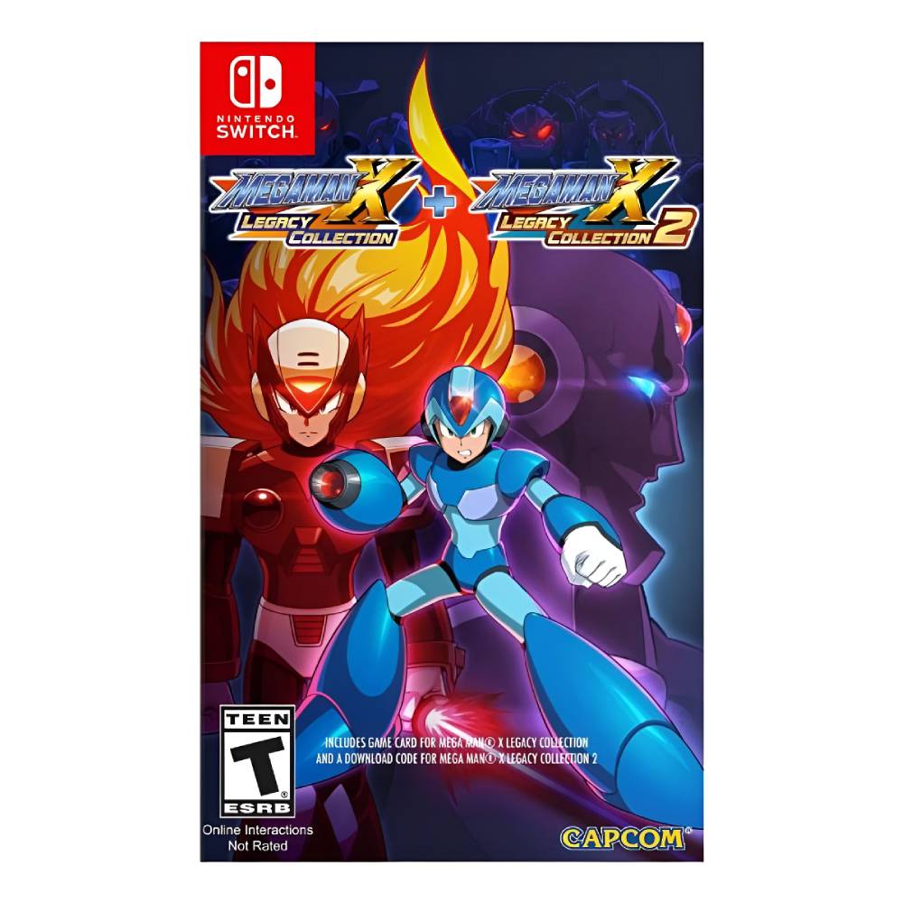 Mega Man X Legacy Collection 1+2 - Juego Físico Switch