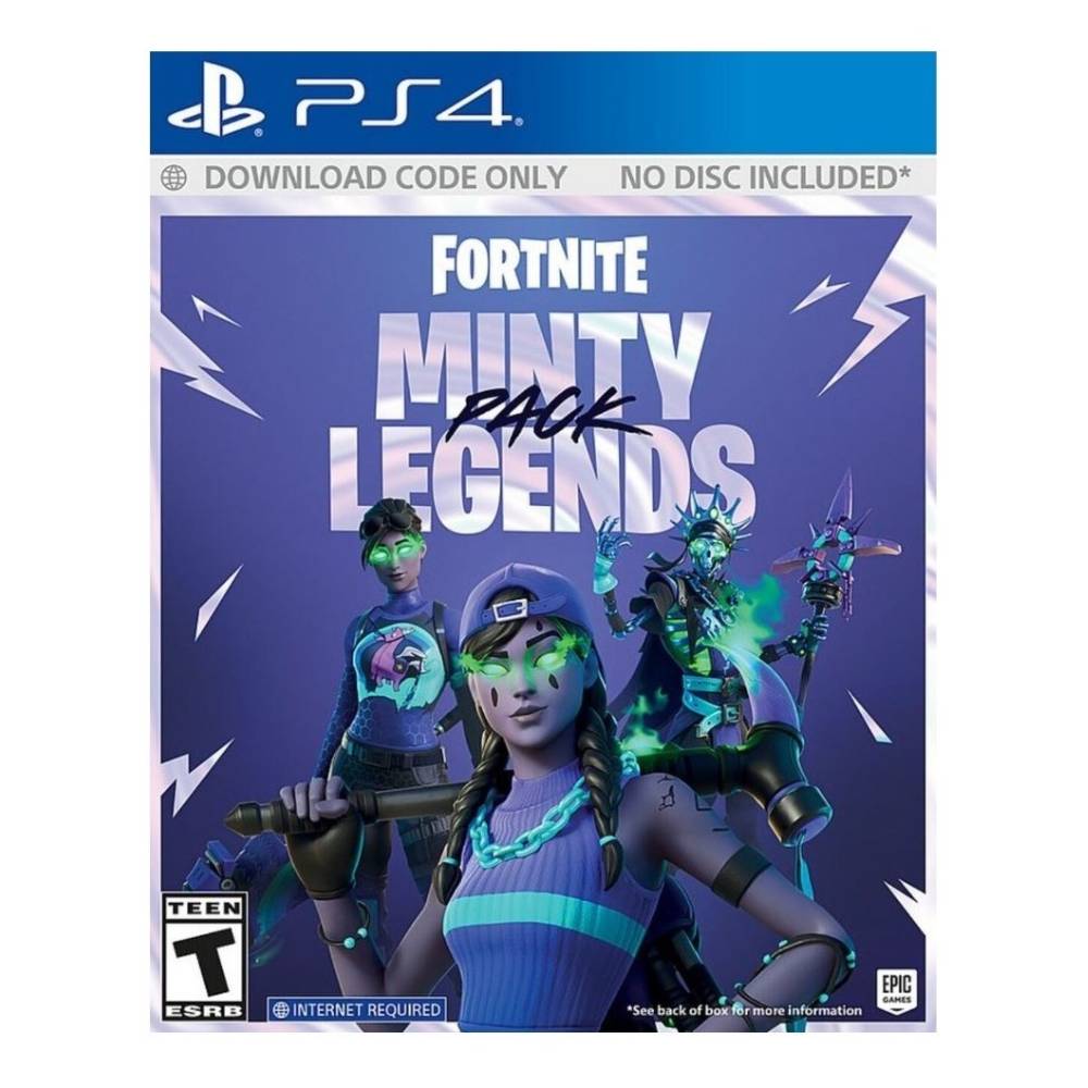 Fortnite Minty Legends Pack - Ps4 - Sniper