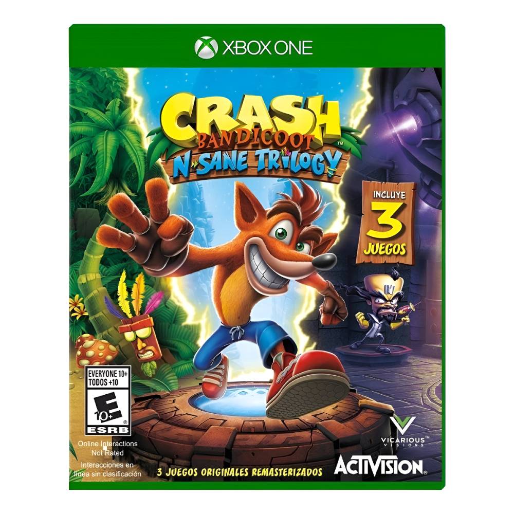 Crash Bandicoot: N. Sane Trilogy Standard Edition Xbox  X