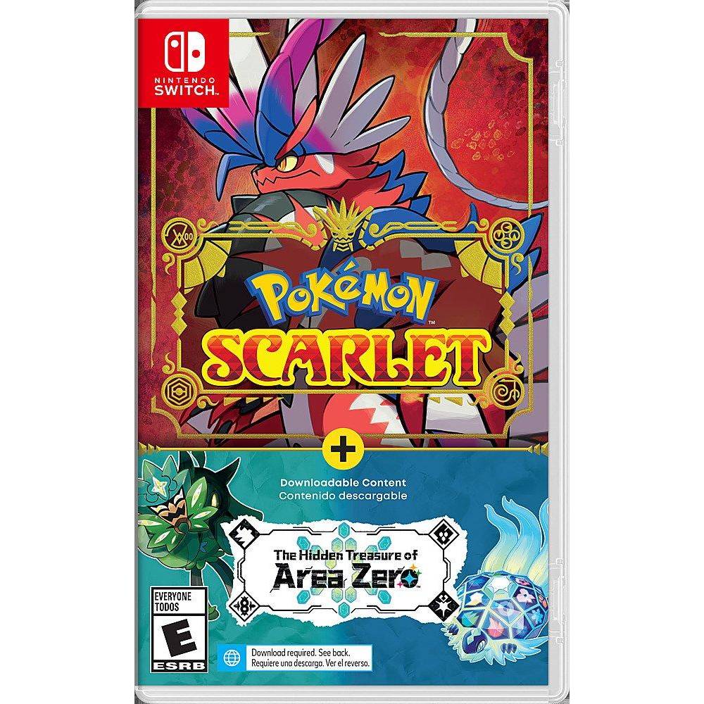 Pokémon Scarlet + El Tesoro Oculto De Area Zero Switch