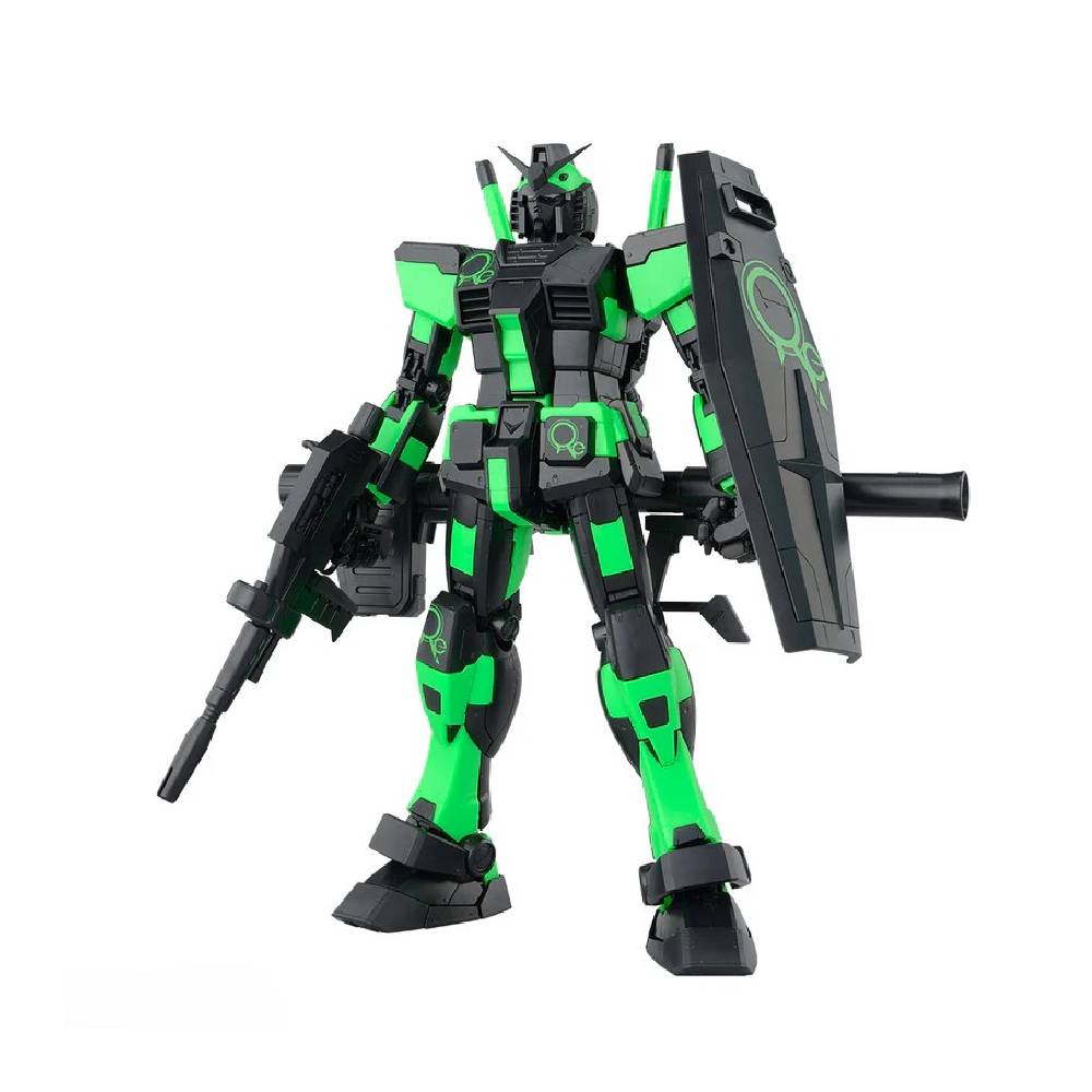 Model Kit MG 1/100 RX-78-2 Gundam Ver.3.0 Neon Green Bandai