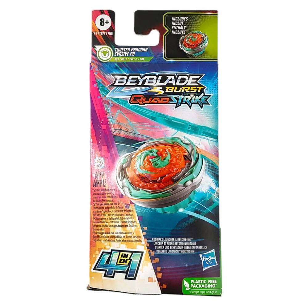 Beyblade Burst Quadstrike - Twister Pandora Evasive