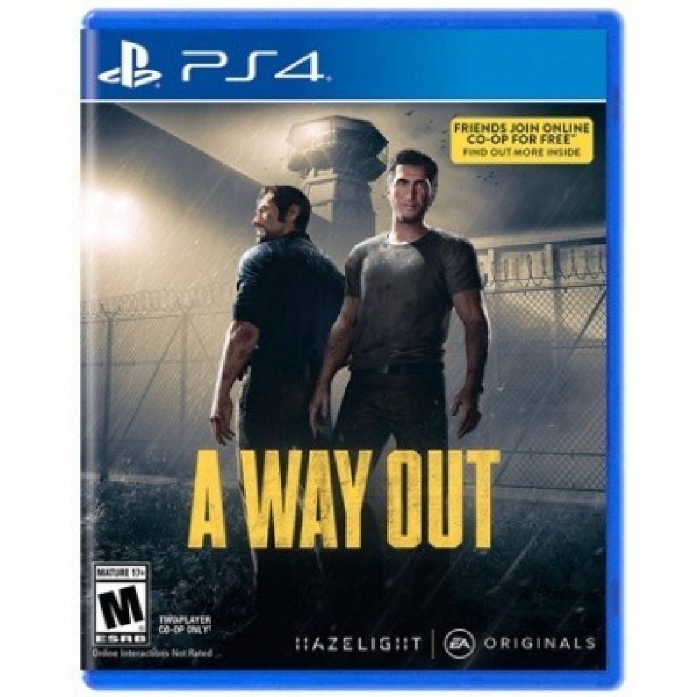 A Way Out - Juego Físico Ps4 - Sniper Game