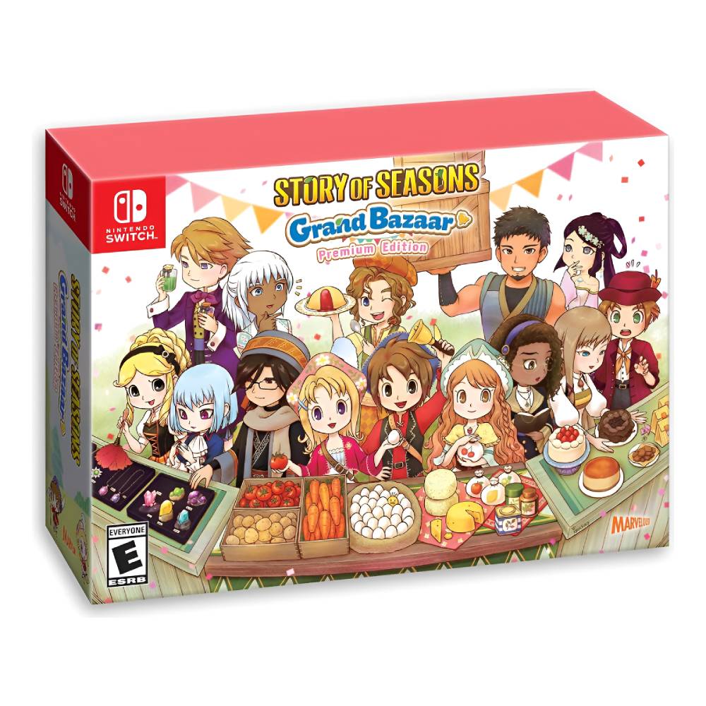 Story Of Seasons Grand Bazaar Premium Edition Ninten. Switch
