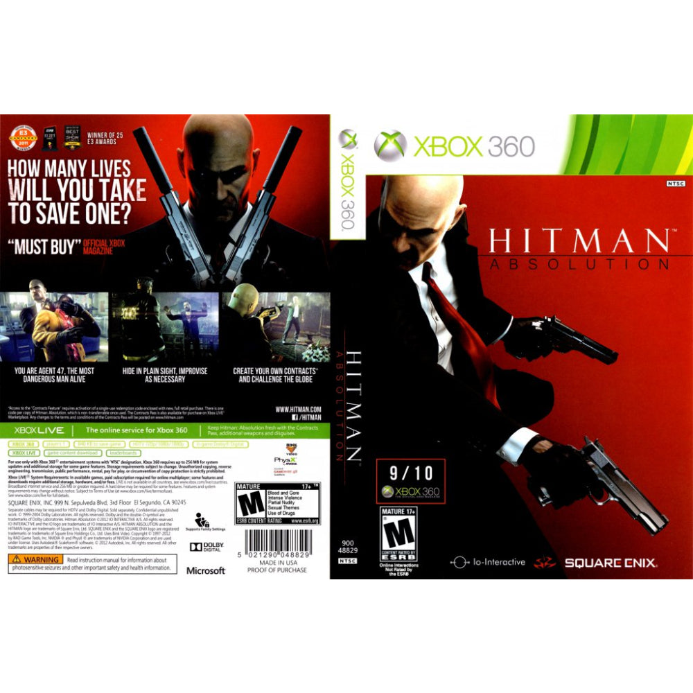 Hitman Absolution - Xbox 360