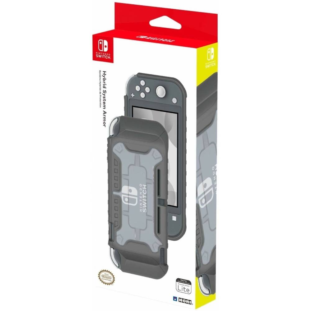 Switch Lite Hybrid System Armor - Carcasa Gris - Sniper
