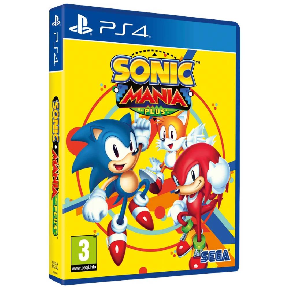 Sonic Mania Plus - Juego Físico Ps4 - Sniper Game