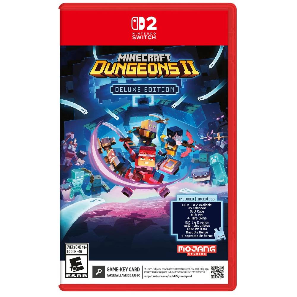 Minecraft Dungeons II Deluxe Edition - Nintendo Switch 2