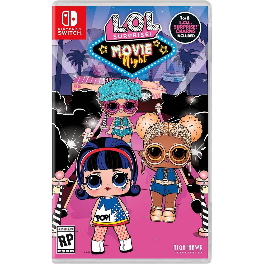 L.o.l. Surprise! Movie Night - Switch Físico - Sniper