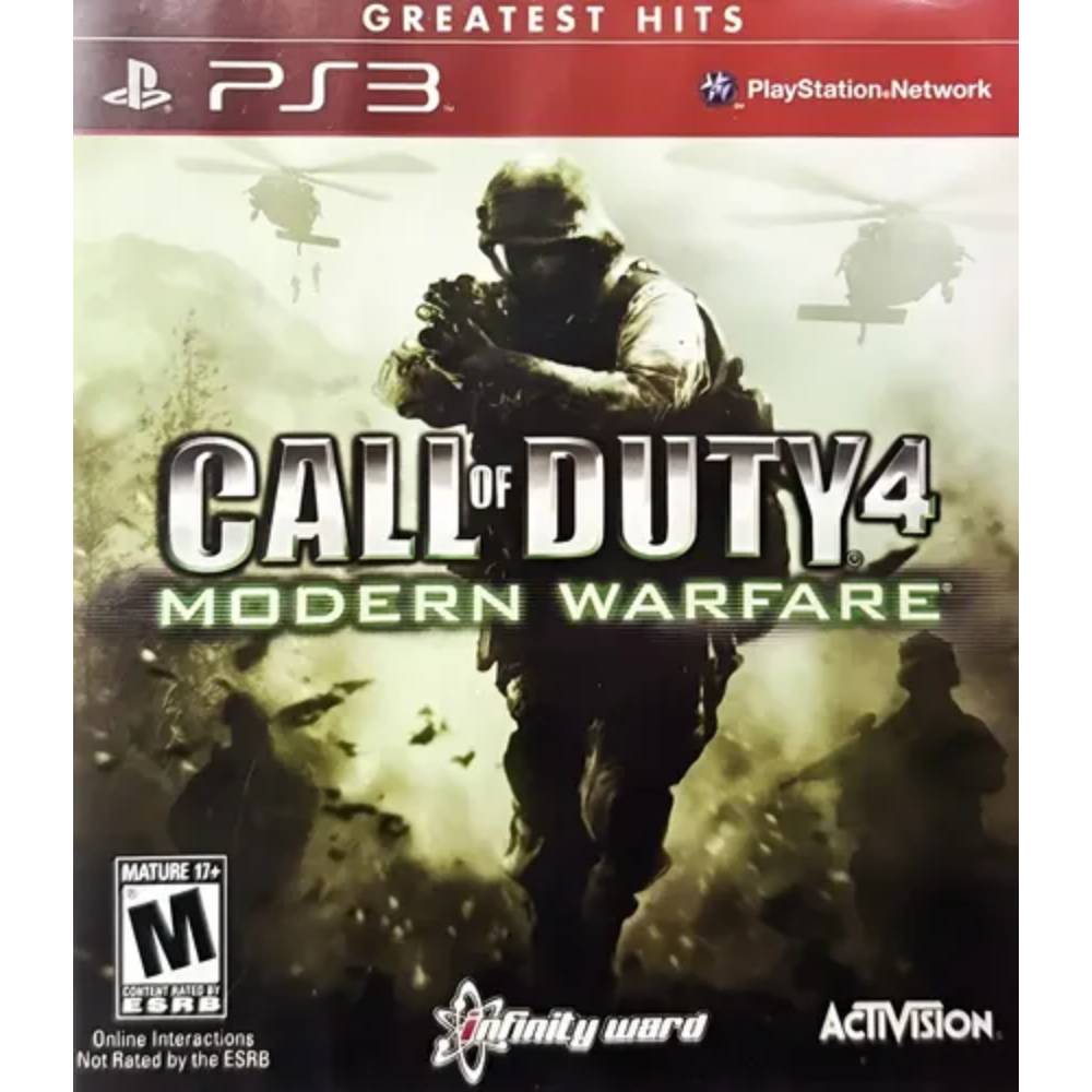 Call Of Duty 4 Modern Warfare - Greatest Hits - PS3